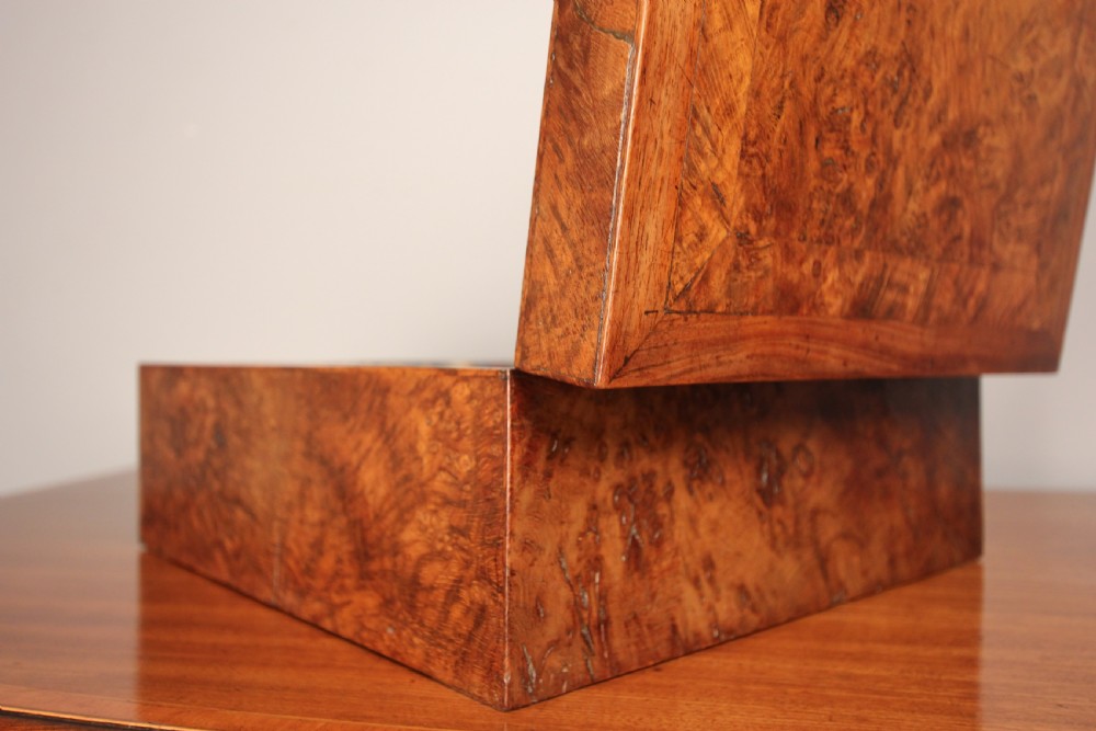 Superb 19th C. Pollard Oak Deed Box  View IX