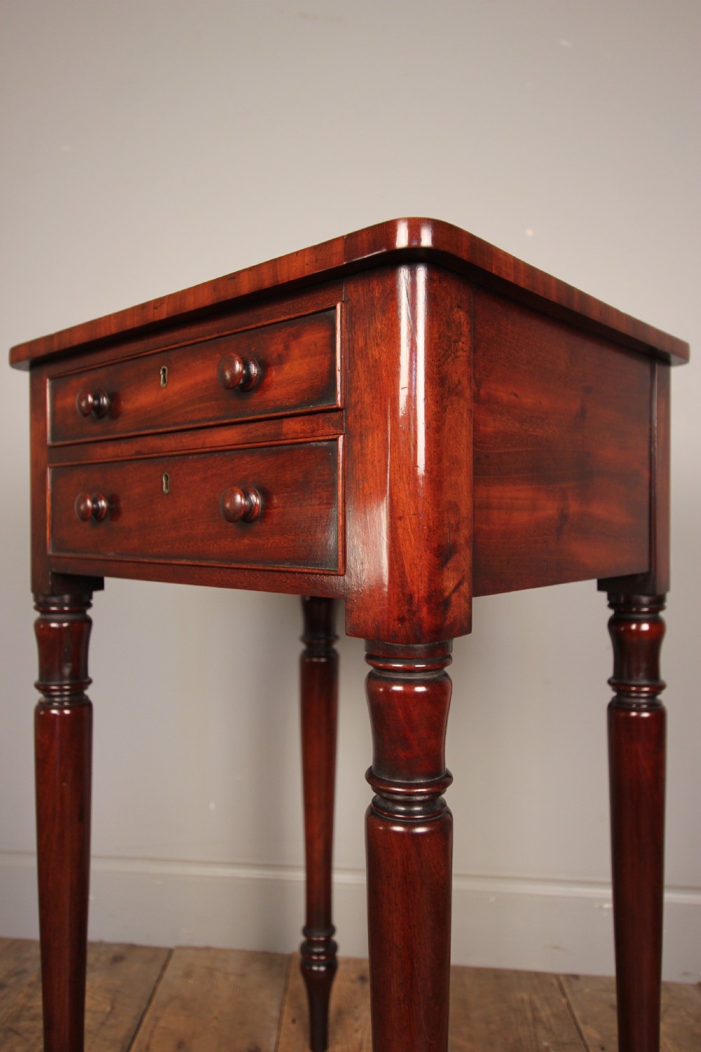 A Small Versatile 19th C. Mahogany Table View IV