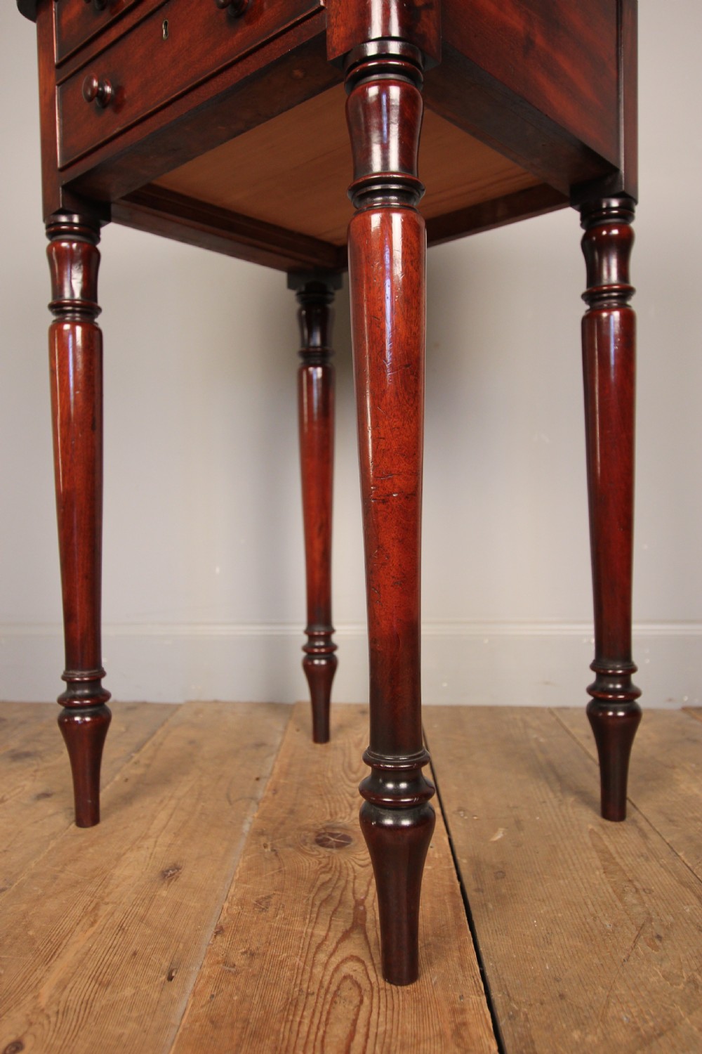 A Small Versatile 19th C. Mahogany Table View VI