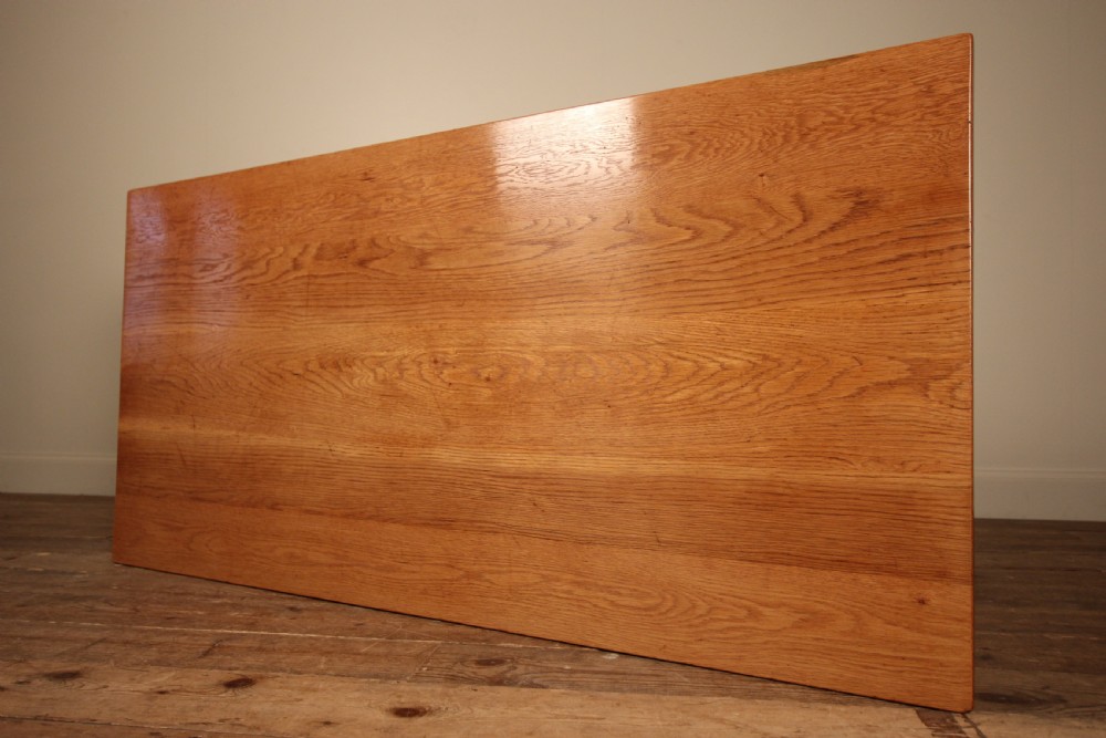 Arts & Crafts Oak Dining Table View V