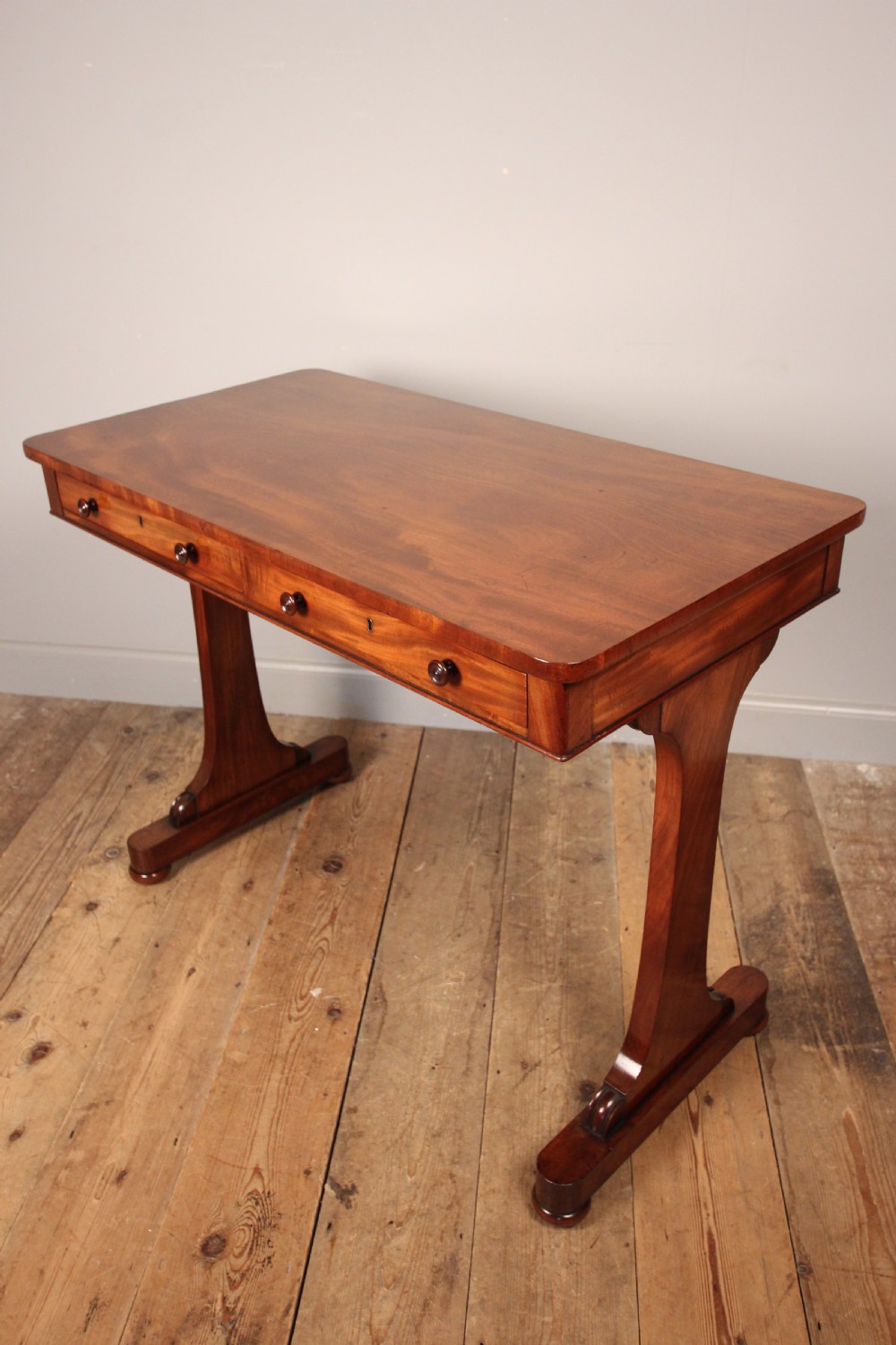 Gillows Design William IV Mahogany Side Table View V