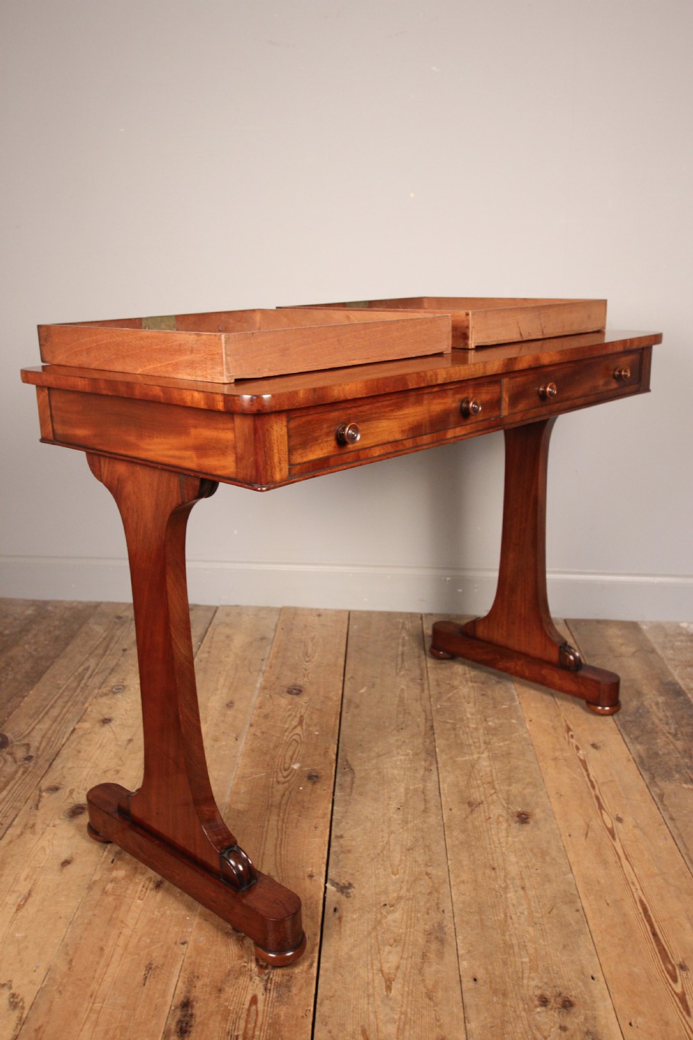 Gillows Design William IV Mahogany Side Table View VI
