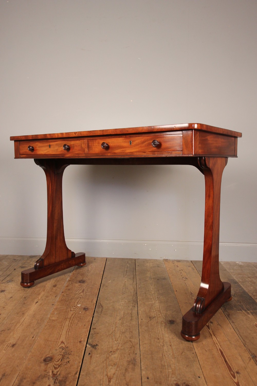 Gillows Design William IV Mahogany Side Table View IX