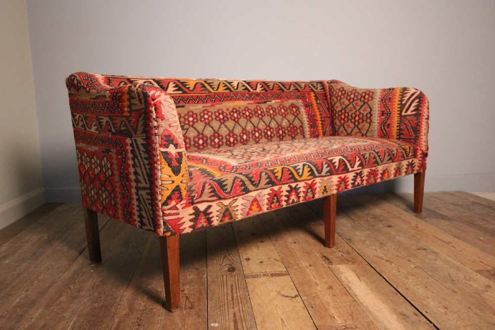 Stunning 19th C. Kilim Sofa View III