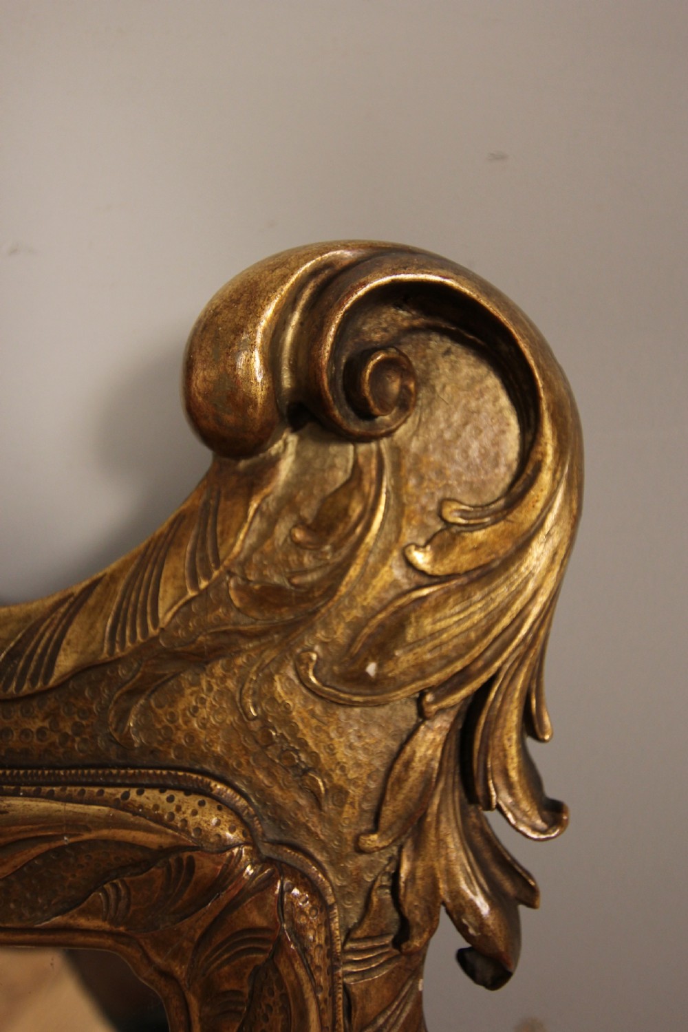 Beautiful George II Style Giltwood Mirror View VI