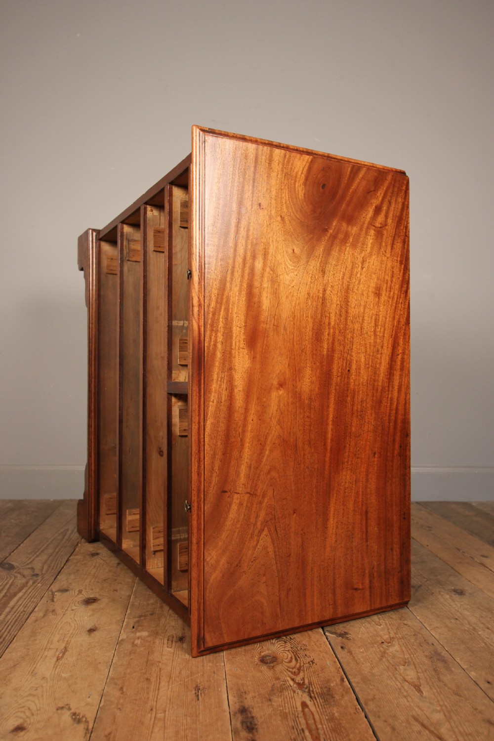 Small 18th C. Mahogany Chest of Drawers View IX
