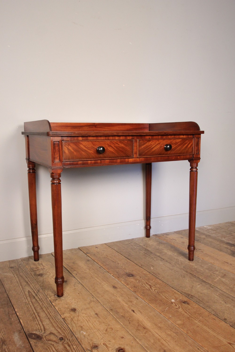 Classic Georgian Mahogany Side Table View IV