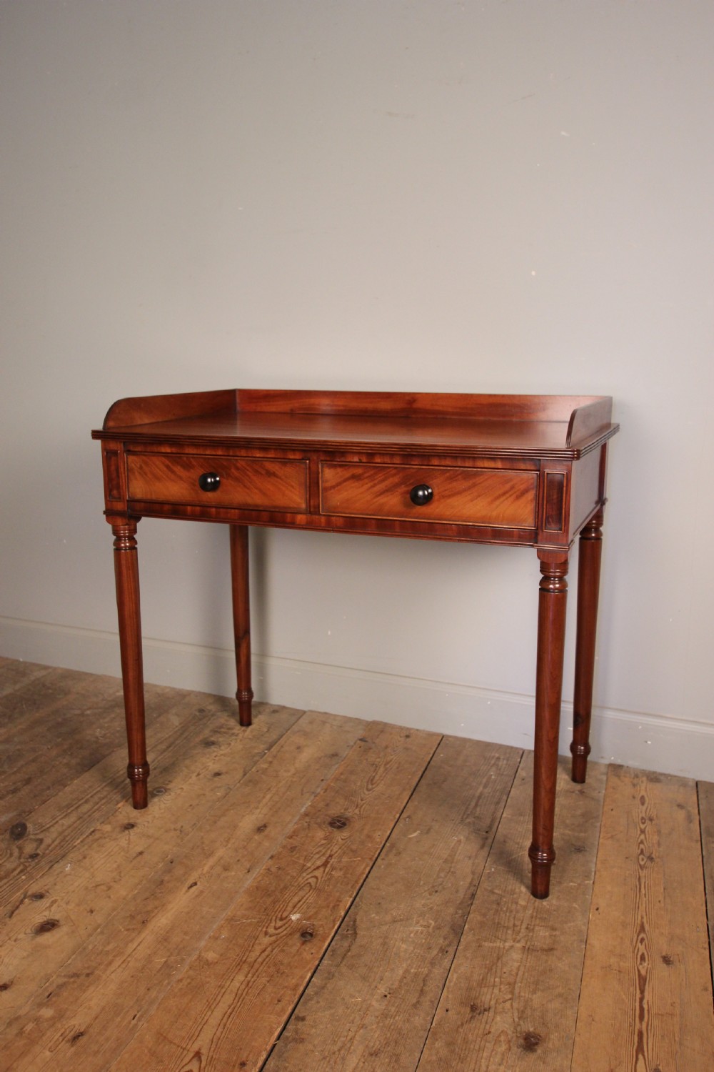 Classic Georgian Mahogany Side Table View V