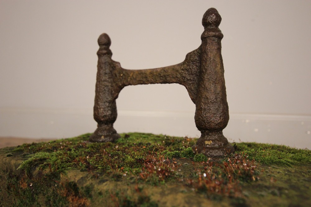 Characterful 19th C Yorkstone Boot Scrape View IV