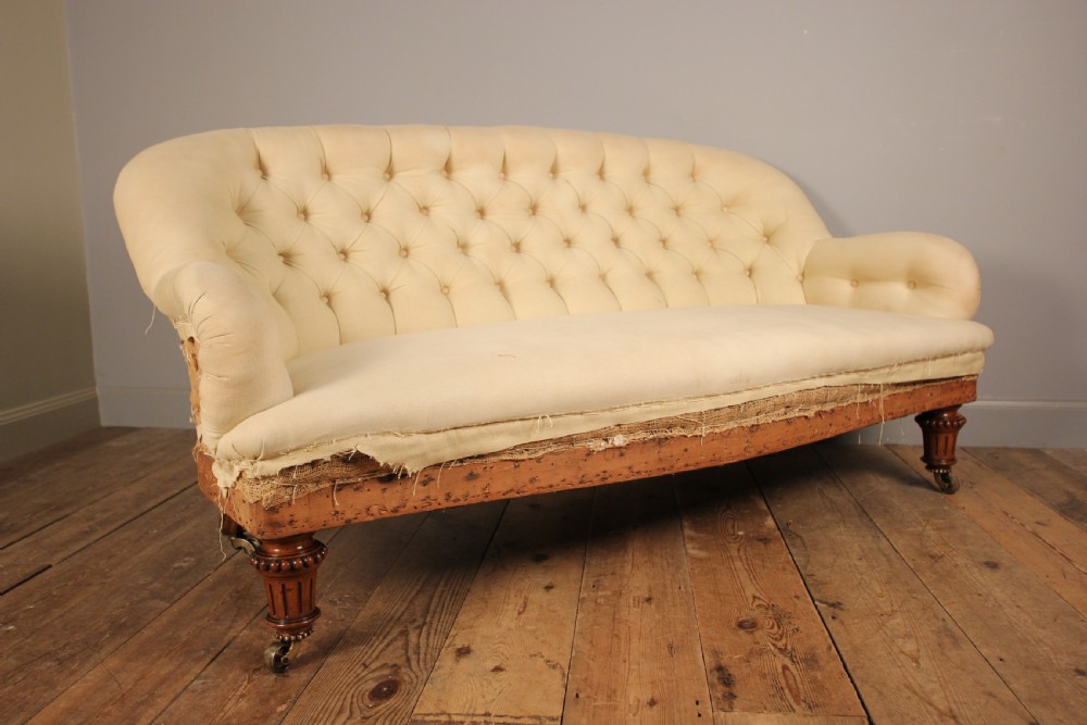 Gillows Small Walnut Sofa