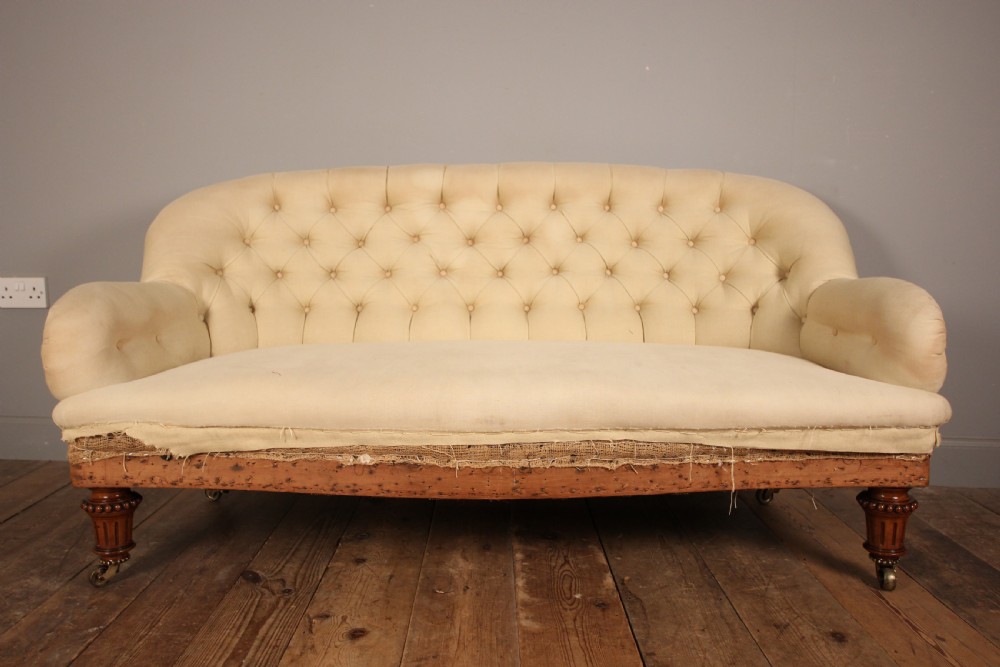 Gillows Small Walnut Sofa View II