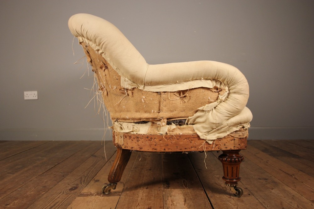 Gillows Small Walnut Sofa View IV