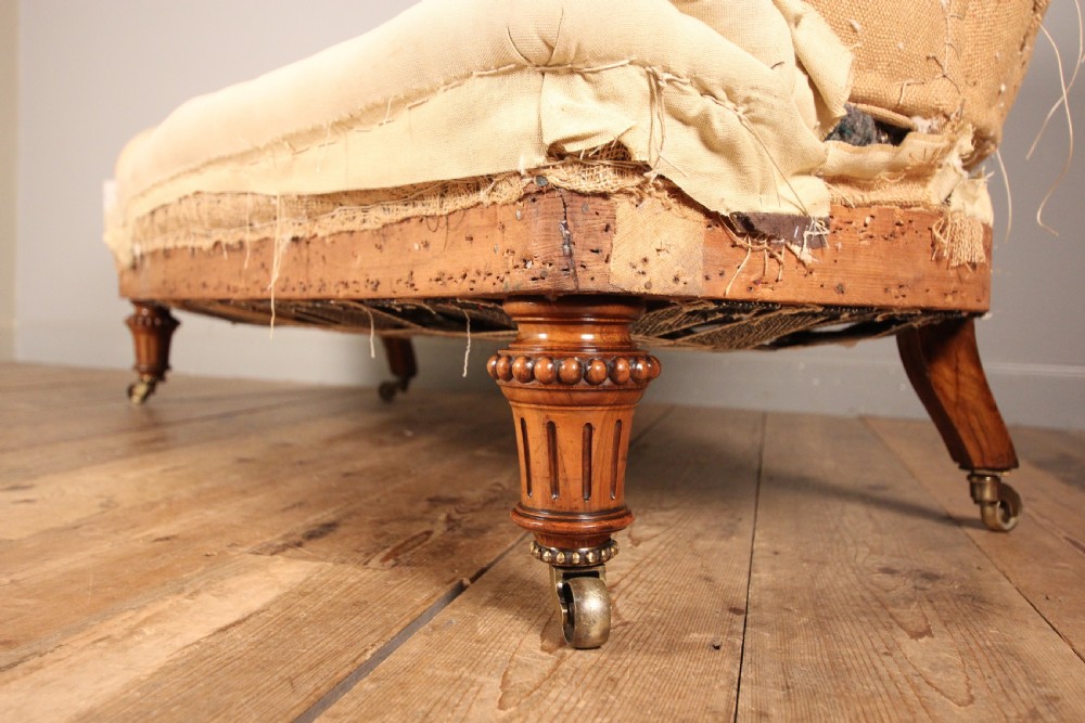 Gillows Small Walnut Sofa View V