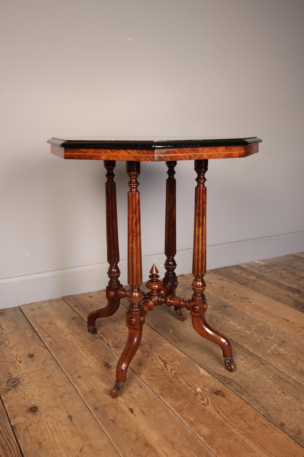 Beautiful Burr Walnut Occasional Table View II