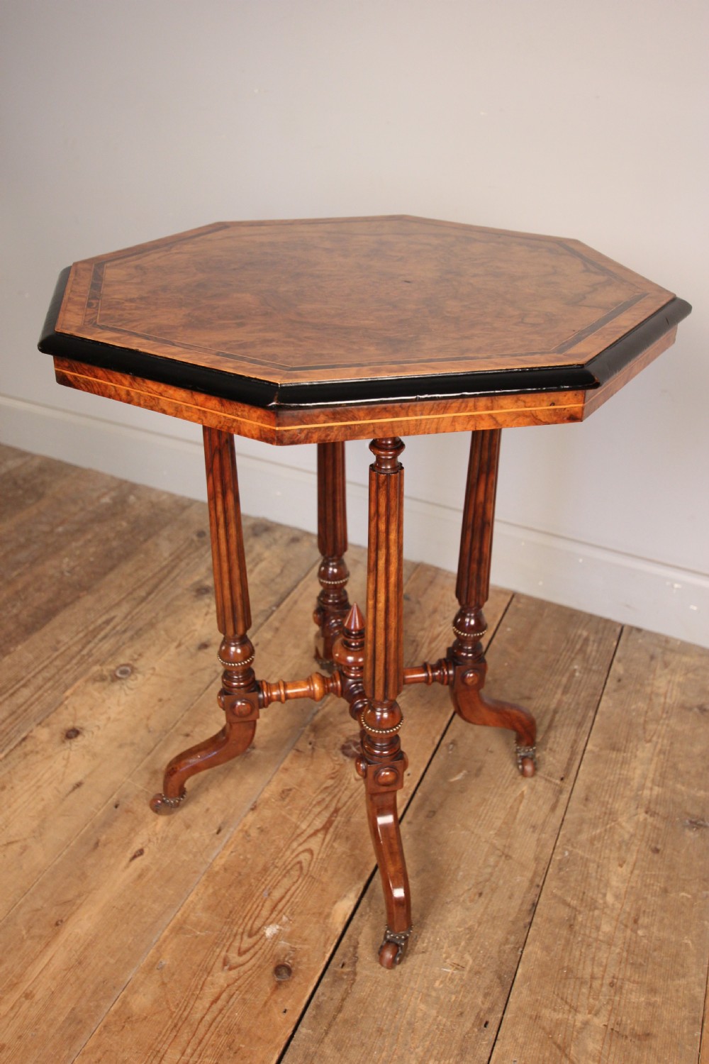Beautiful Burr Walnut Occasional Table View III