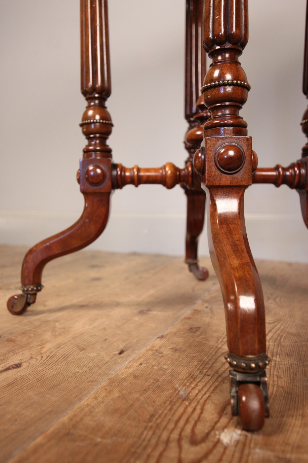 Beautiful Burr Walnut Occasional Table View V