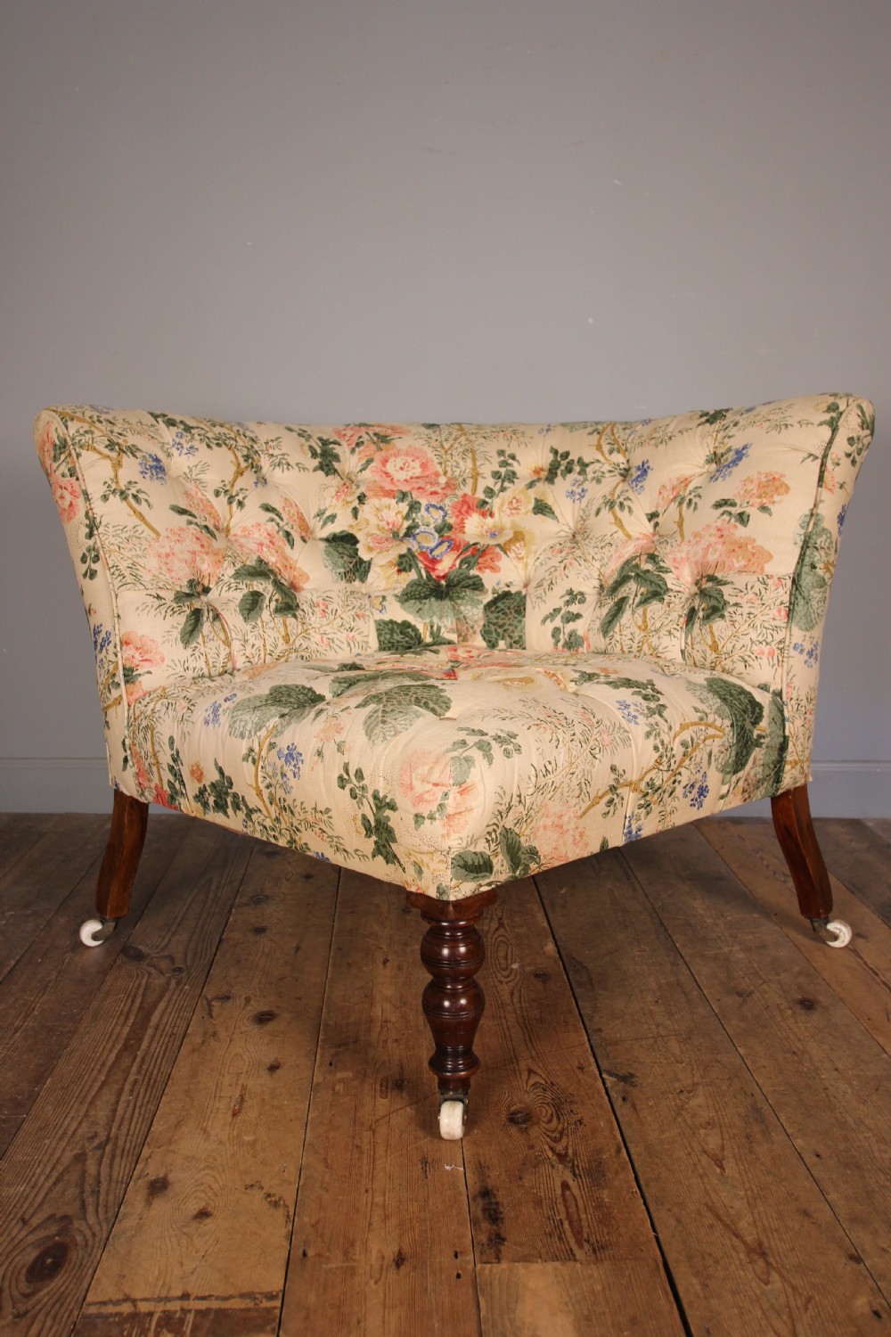 Beautiful Large 19th C Corner Chair