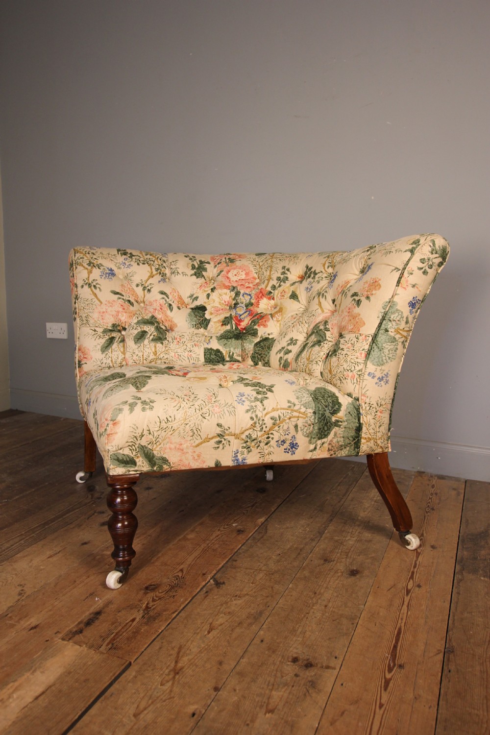 Beautiful Large 19th C Corner Chair View II
