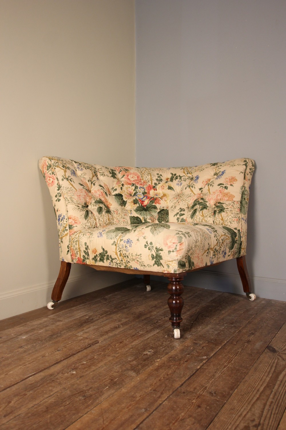 Beautiful Large 19th C Corner Chair View V