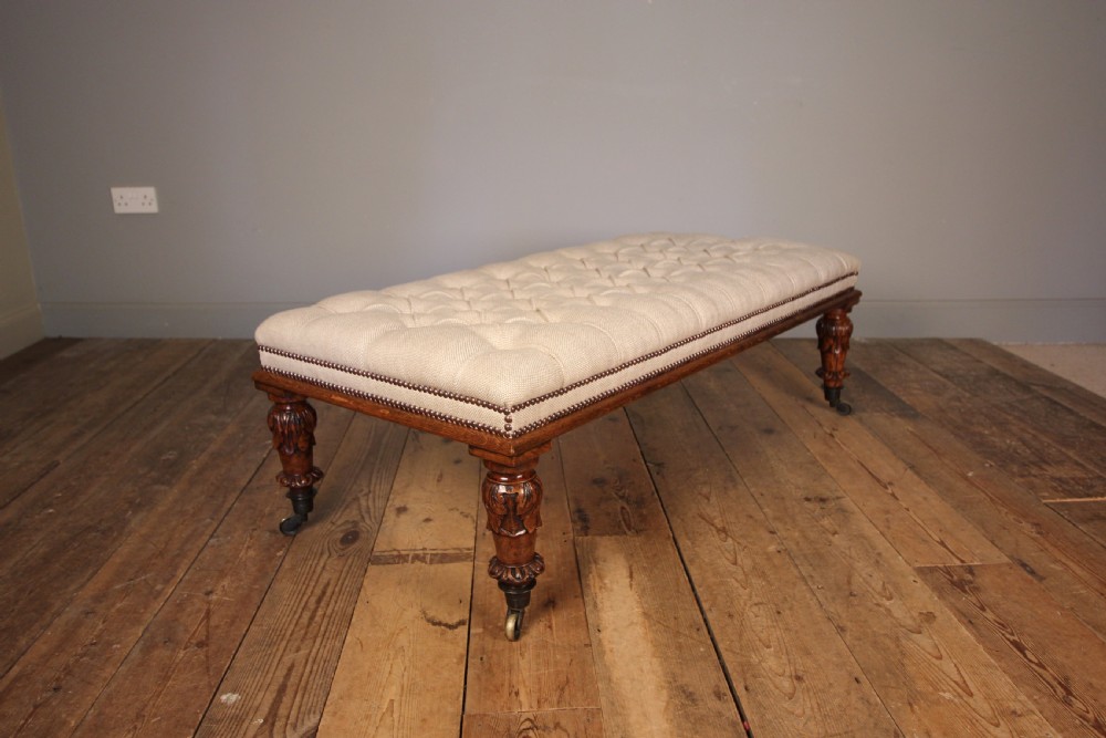 Stunning Oak Centre Stool View V