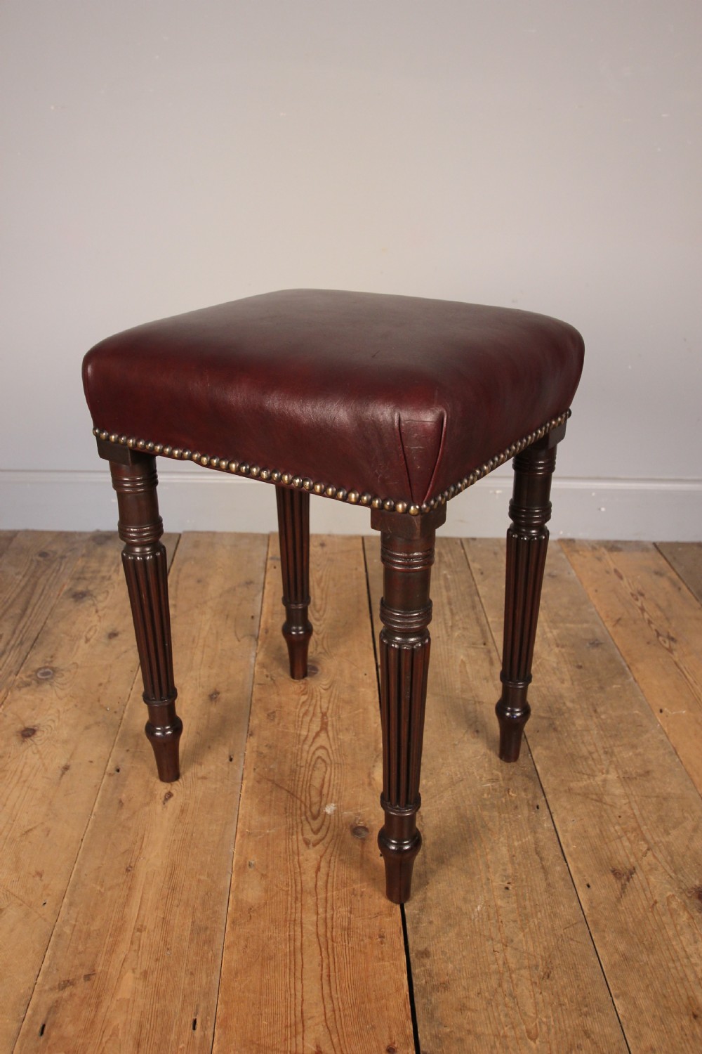 Gillows Mahogany Dressing Stool View III