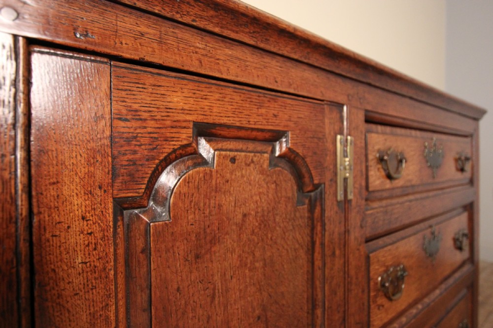 18th C Lancashire Oak Dresser Base View XIII