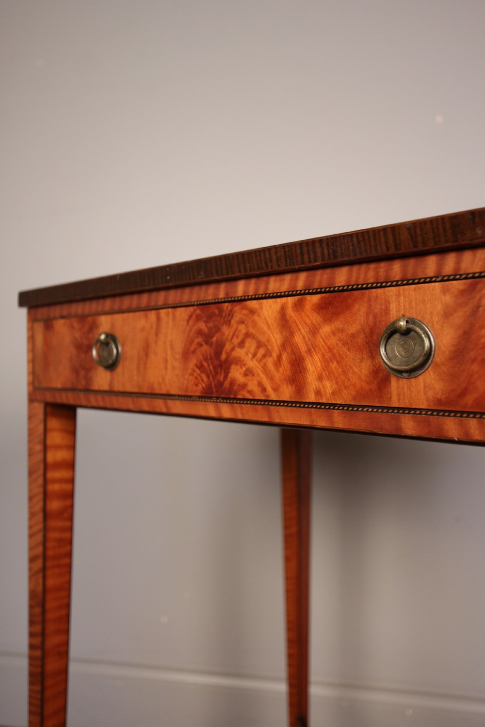 Fine 19th C. Satinwood Side Table View IV