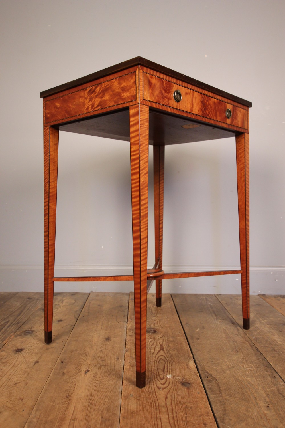 Fine 19th C. Satinwood Side Table View V