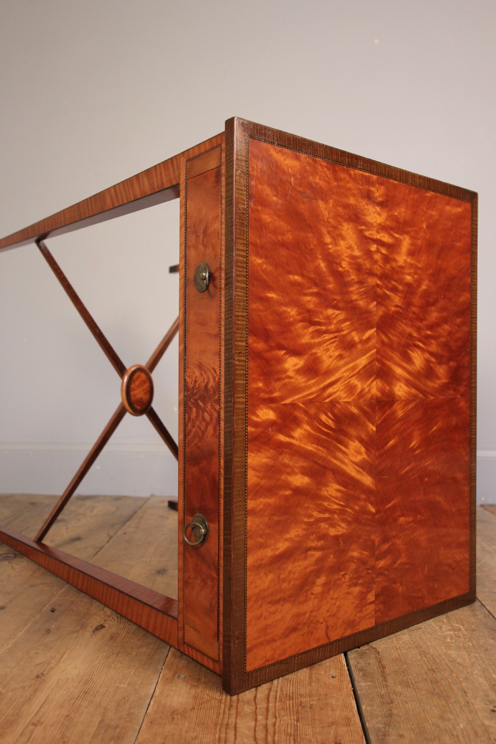 Fine 19th C. Satinwood Side Table View VIII