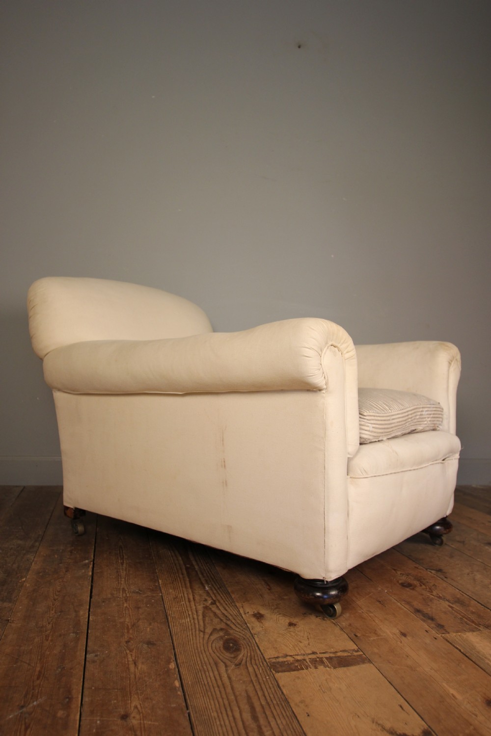 Large English Edwardian Club Chair