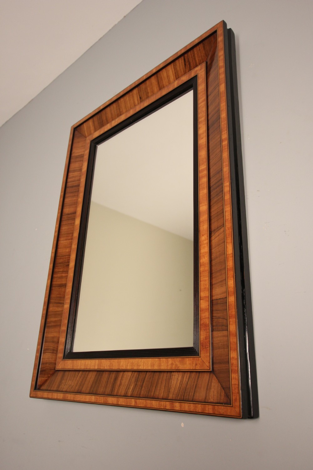 Edwardian Rosewood Cushion Mirror View V