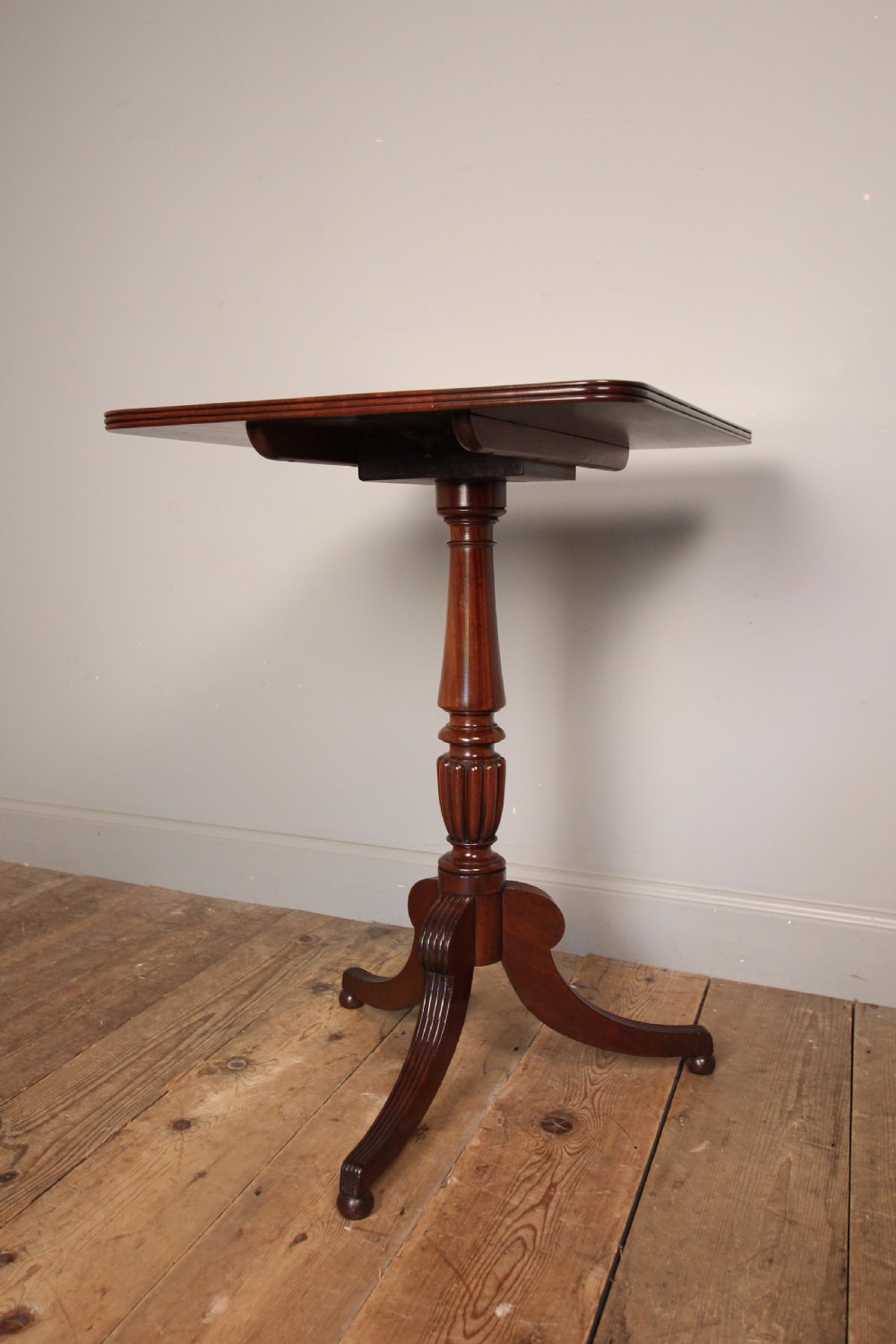 Gillows Mahogany Tilt Top Occasional Table View V