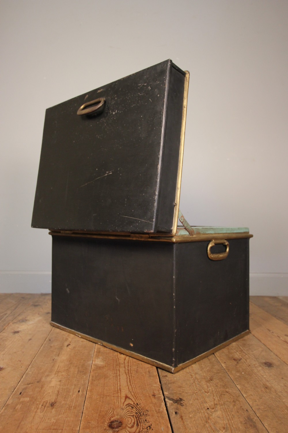 19th Century Milners Cast Iron Box Safe View III