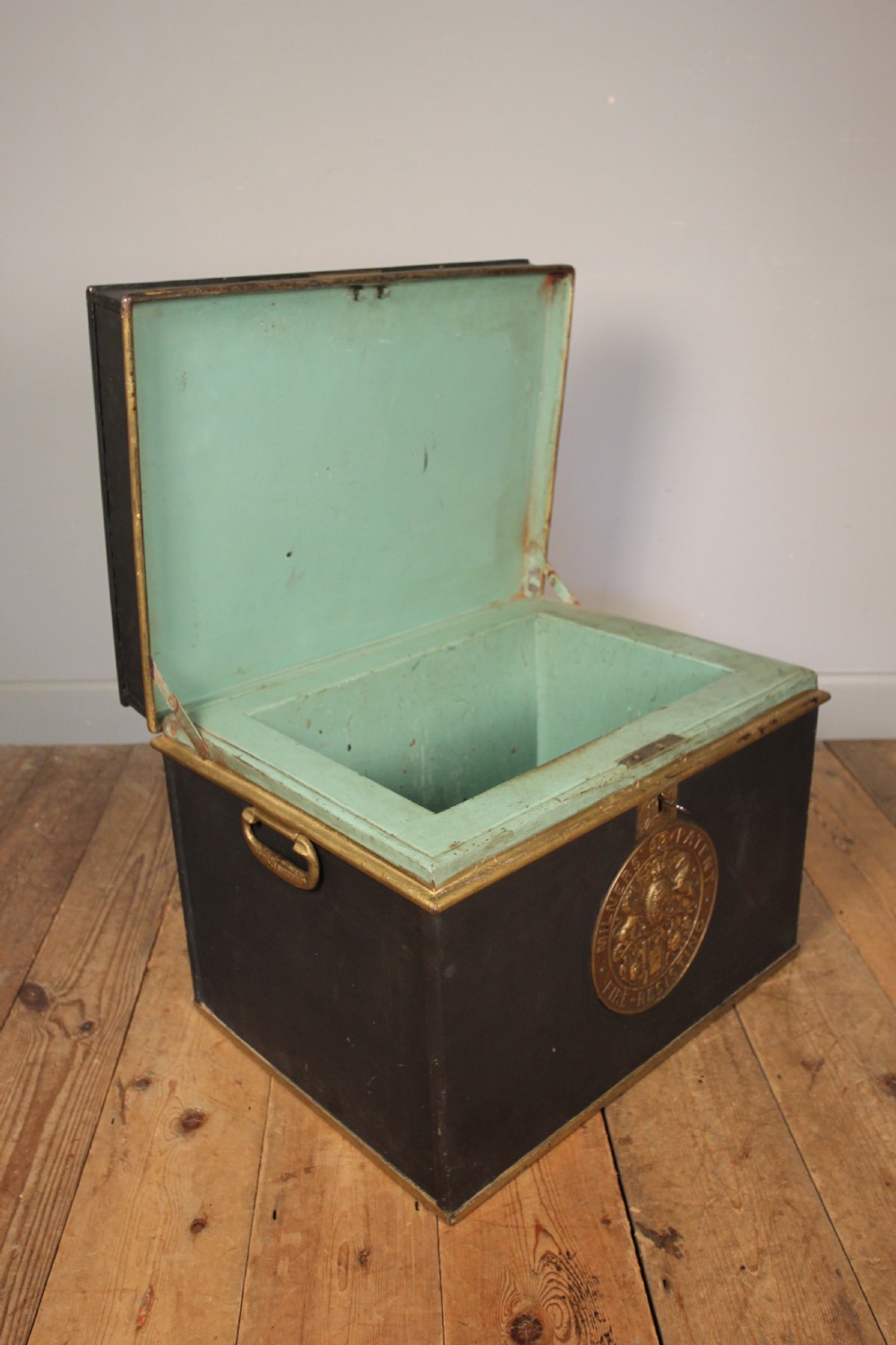 19th Century Milners Cast Iron Box Safe View IV