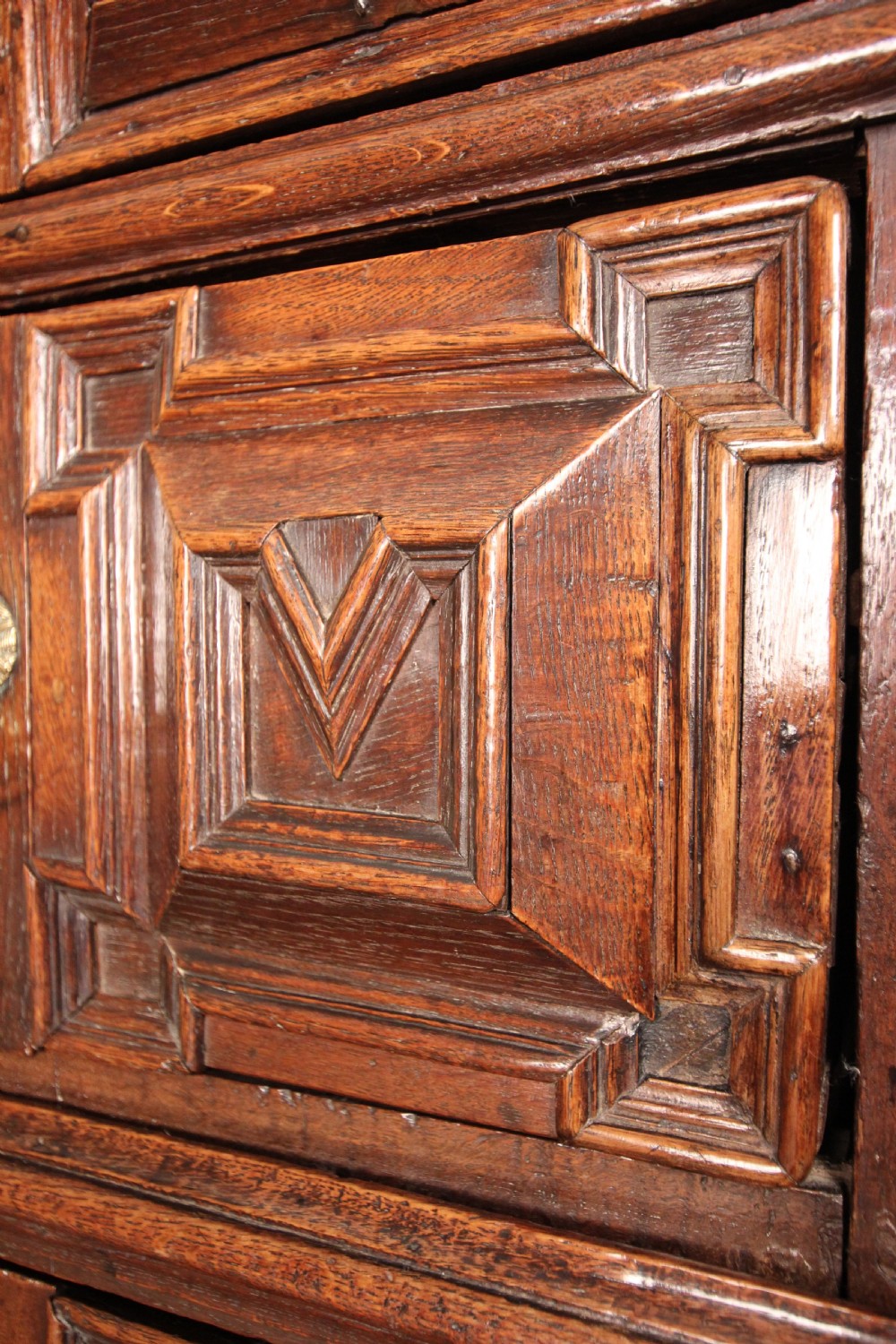 Charles II Oak Chest of Drawers View V