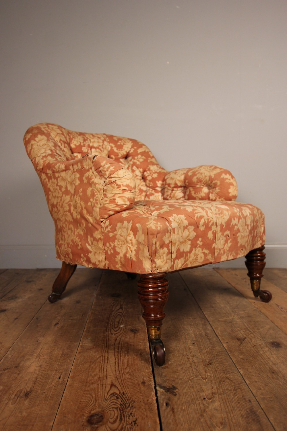 Lovely Quality Small Bedroom Chair in Howard & Sons Style View II