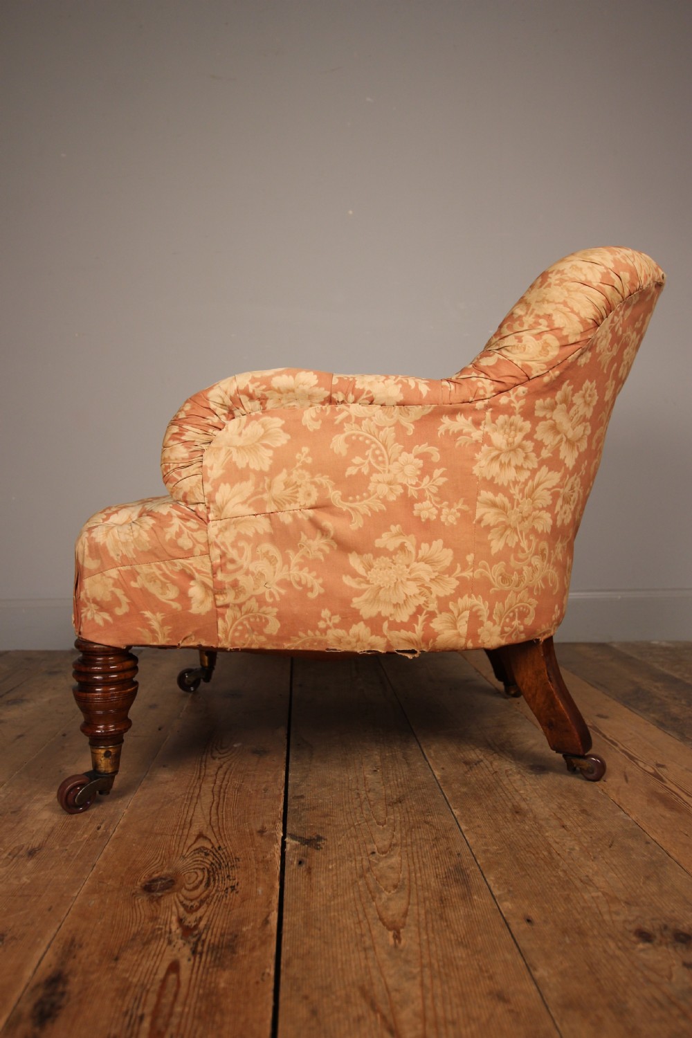 Lovely Quality Small Bedroom Chair in Howard & Sons Style View III
