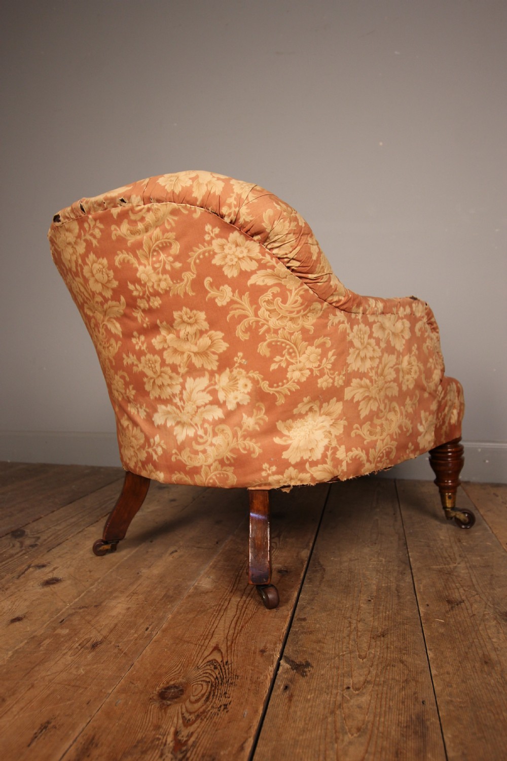 Lovely Quality Small Bedroom Chair in Howard & Sons Style View V