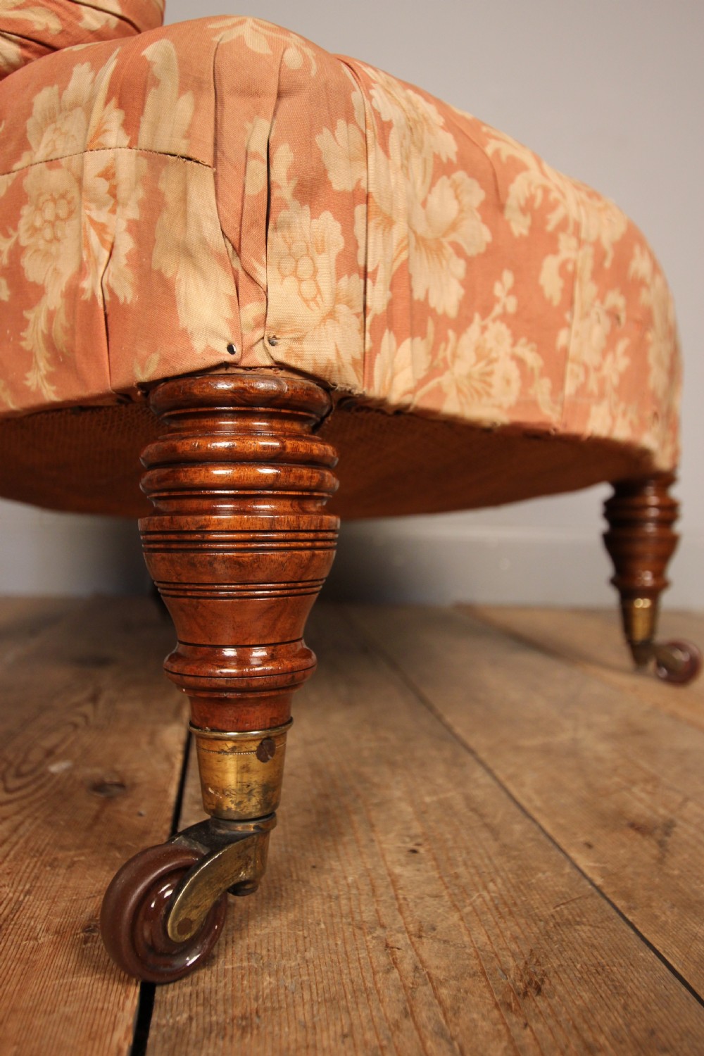 Lovely Quality Small Bedroom Chair in Howard & Sons Style View VI