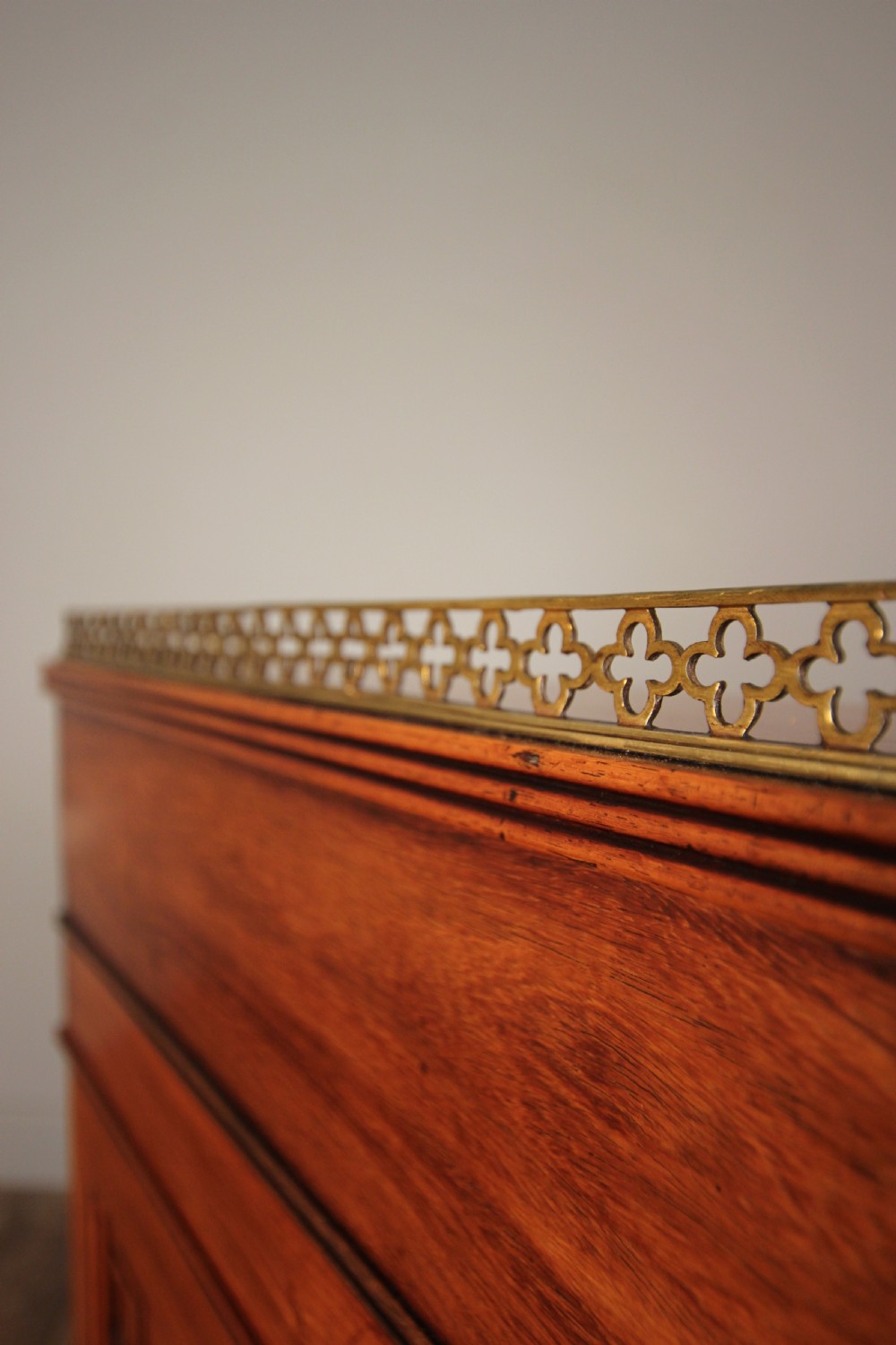 Rare Chinese Export Regency Pearwood (Huanghuali) Davenport View VII