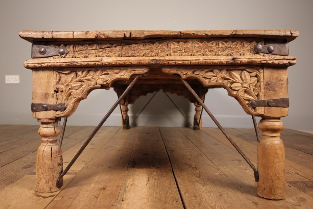 Large 19th C. Indian Coffee Table