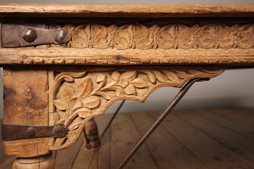 Large 19th C. Indian Coffee Table View V