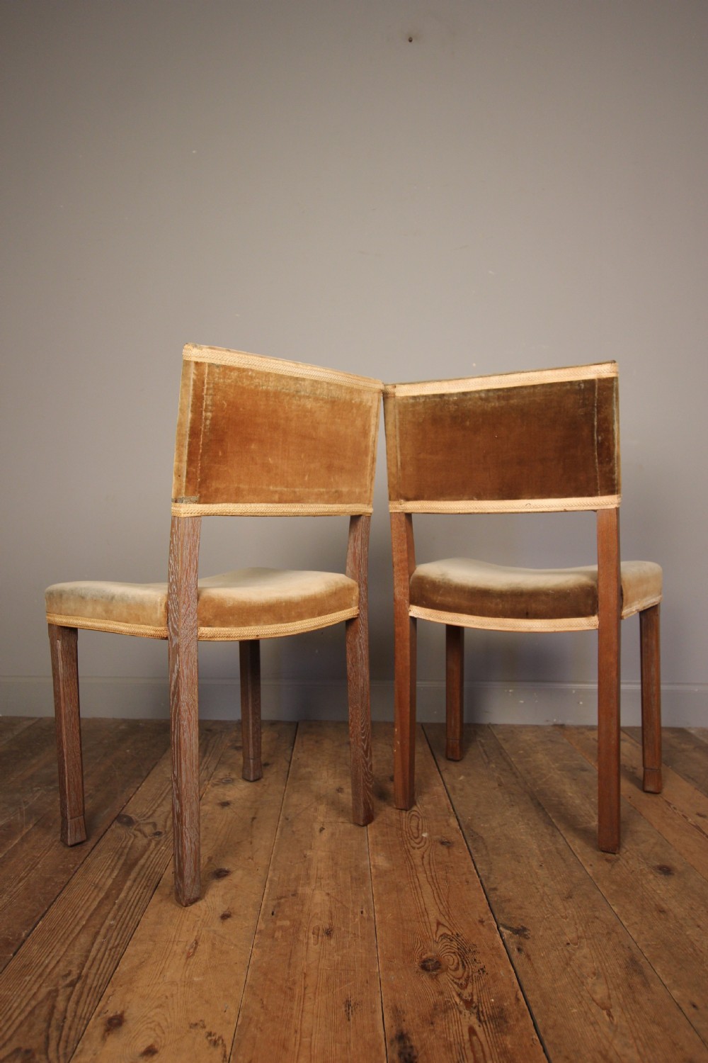 Fabulous Pair of George VI Coronation Chairs View II
