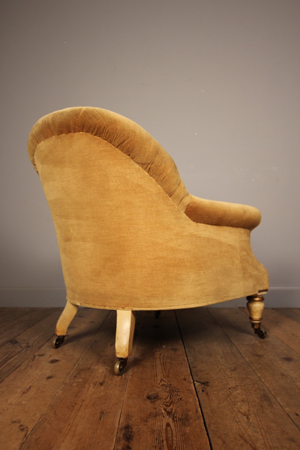 Superb Quality 19th C Gilt & Gesso Armchair View IV