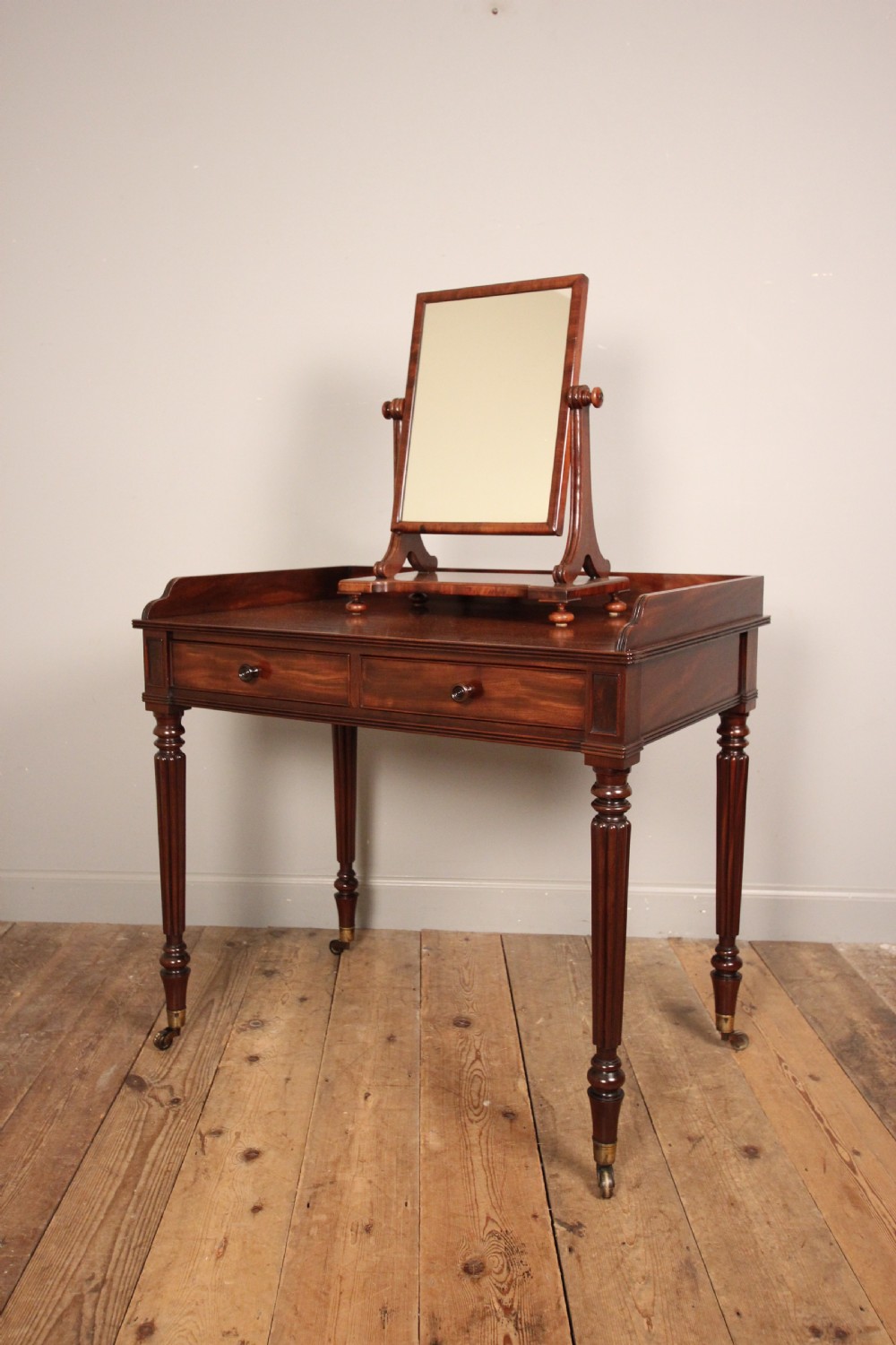 Gillows George IV Dressing Table & Mirror View II