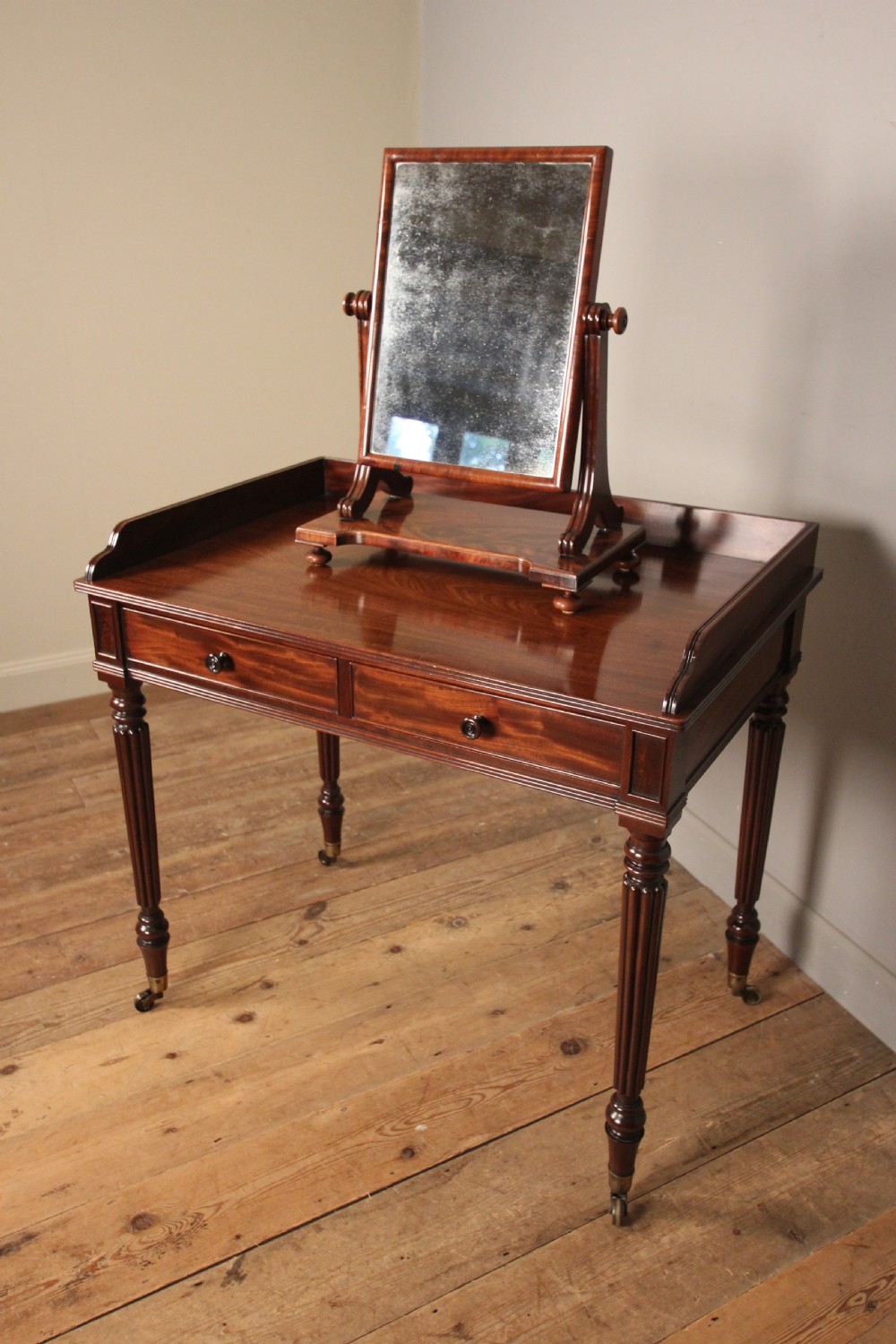 Gillows George IV Dressing Table & Mirror View IV