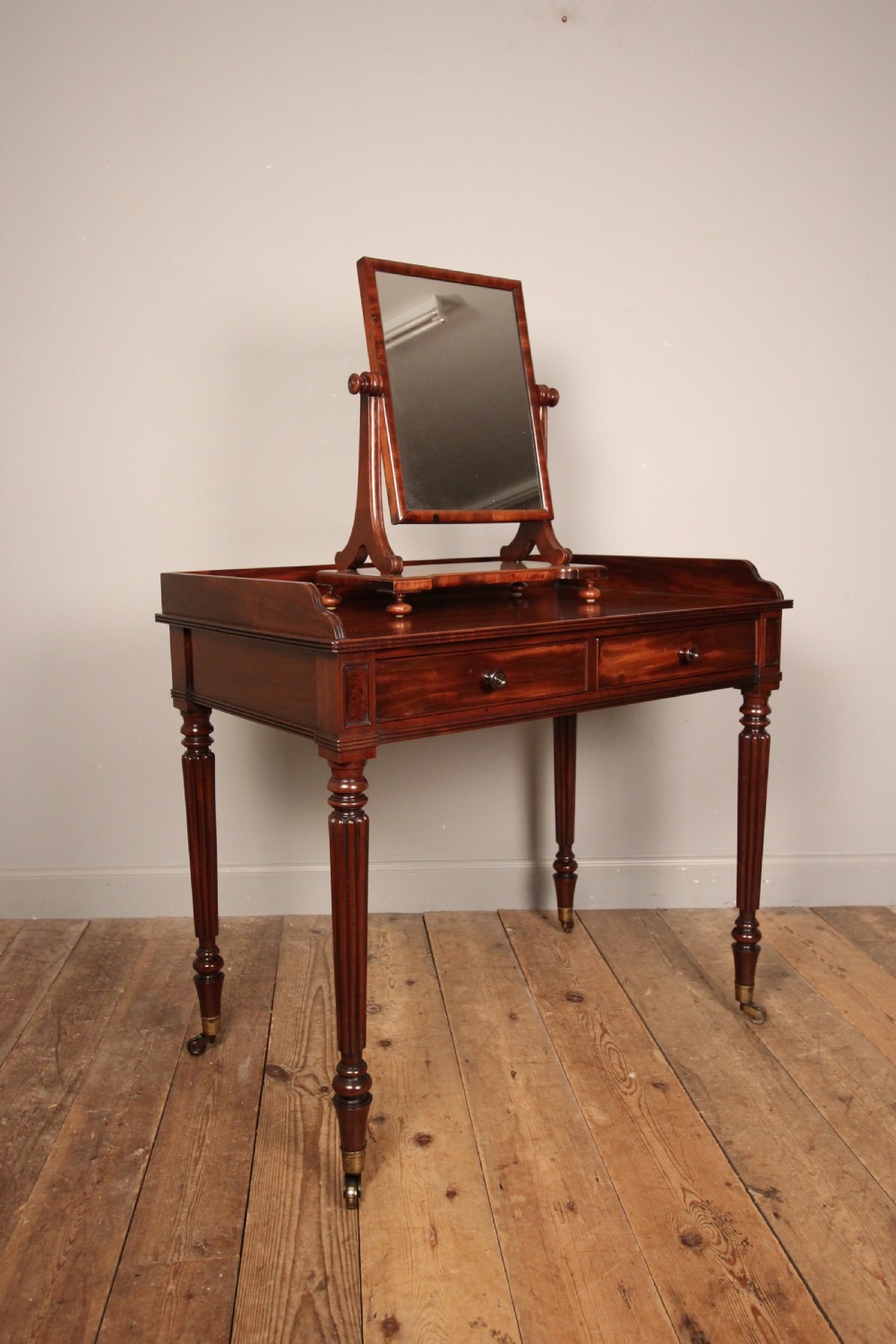 Gillows George IV Dressing Table & Mirror View XII