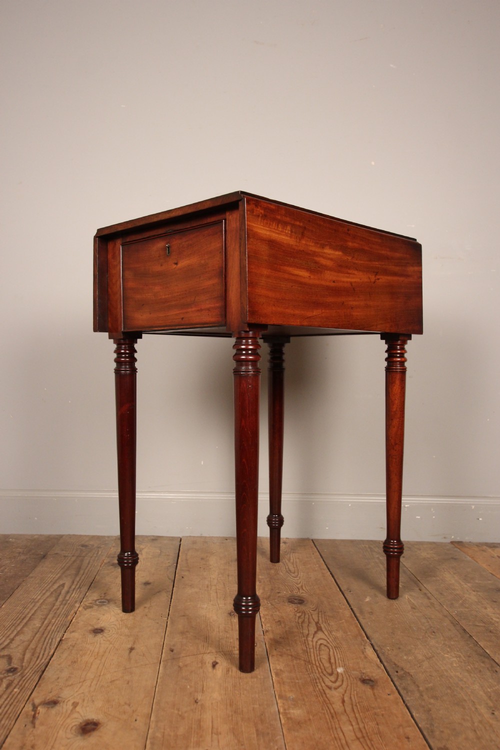 Georgian Mahogany Small Pembroke Side Table View II