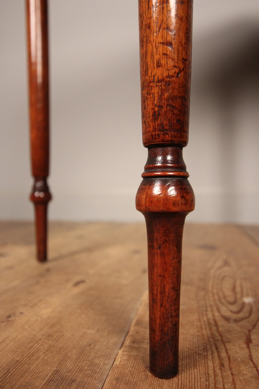 19th C Mahogany Single Drawer Side Table View IV