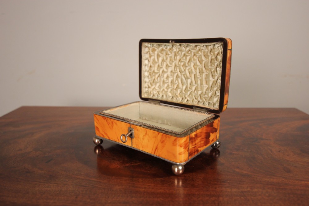19th C Tortoiseshell Jewellery Box View III